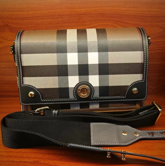 Burberry Note Bag in Birch Brown - Picture 1 of 9